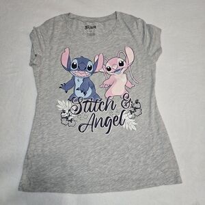 Disney Stitch & Angel T-shirt Size Large